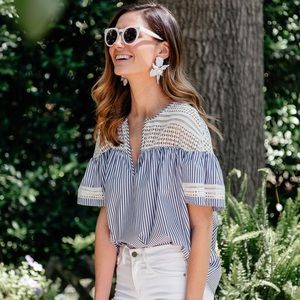XS Scotch & Soda Striped Blouse